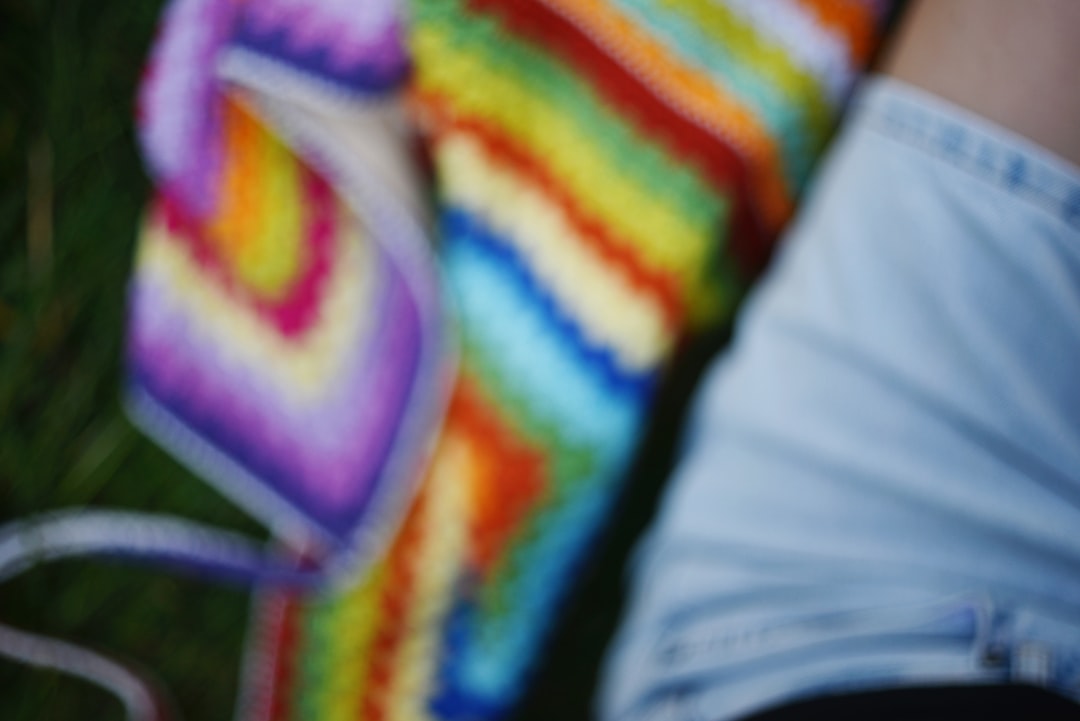 Photo colorful leggings