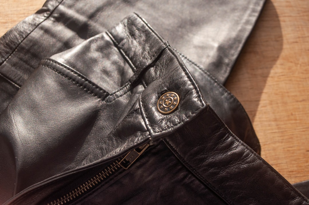 Photo leather pants