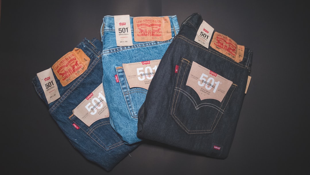 Photo women's jeans