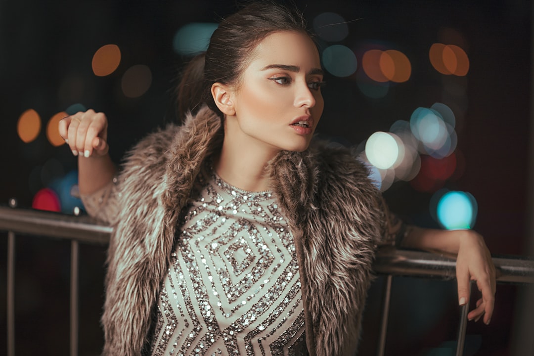 Photo fur vest
